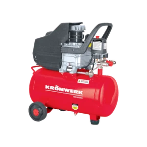 Kronwerk Компрессор воздушный KD 24/200, 1,5 кВт, 198 л/мин, 24 л 58041
