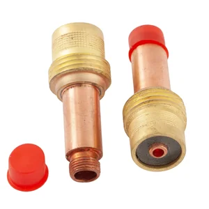 DENZEL Держатель цанги с газовой линзой для электрода 2,4 мм, 2 шт 93658