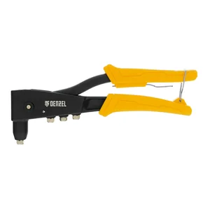 Denzel Заклепочник ручной, 255 мм, литой, усиленный, заклепки 2,4-3,2-4,0-4,8 мм 40441