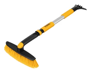 Denzel Щетка-сметка со скребком, телескоп, поворотная голова, 750-1120 мм 55326