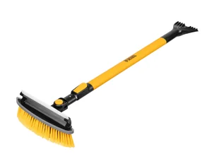 Denzel Щетка-сметка со скребком, телескоп, поворотная голова, водосгон 950-1320 мм 55327
