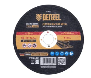 Denzel Круг отрезной по металлу, 150 х 1,8 х 22,2 мм, A46QBF 743423