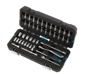 Gross Набор инструментов, 1/4, CrV, 120 зубьев, 42 предмета 14146