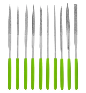 Сибртех Набор надфилей алмазных, 140 х 50 х 3 мм, 10 шт 158327