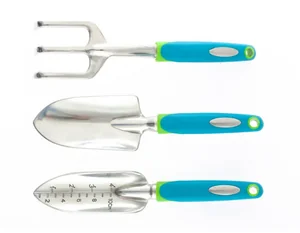 Palisad Набор садового инструмента, алюминиевый цельнолитой, 3 предмета, Luxe, 62902