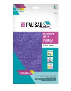 Palisad Салфетка из микрофибры для пола, 500 x 600 мм, фиолетовая, Home 92331
