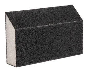 Сибртех Губка для шлифования, 125 х 75 х 25 мм, трапеция, средняя жесткость, P 100 757307