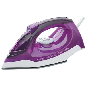 ENERGY Утюг EN-352 фиолетовый (2200Вт, пар, спрей, пар.удар, самооч., керам.подошва, антинакипь) 270093-SK