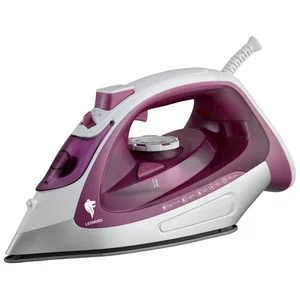 Leonord Утюг LE-1805 розовый (2600Вт, пар, спрей, пар. удар, самооч.,керам. подошва) 270091-SK