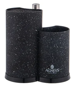 Lefard Подставка Для Ножей Agness Универсальная C Держателем Для Полотенец, Высота: 25*22*16см. 911-752