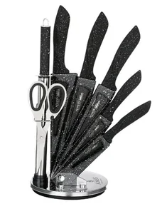 Lefard Набор Ножей Agness С Ножницами И Мусатом На Пластиковой Подставке, 8 Предметов. 911-622