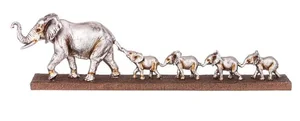Lefard Фигурка Декоративная Пять Слонов 49х7,8х12,8см. 146-1857