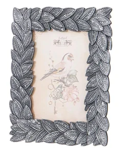 Lefard Фоторамка Лавровый Венок Для Фото 10х15, L-15 W-2 H-20 См Цвет: Серебро Чернёное С Посеребрением. 169-911