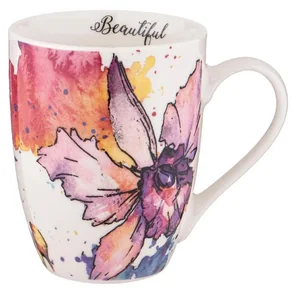 Lefard Кружка Орхидея 360 Мл 12*8,6*10,8см. 482-571