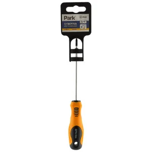Park Отвертка Standart PH0х10см, двухкомпонентная рукоятка, крестовая. 008394-SK