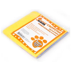 Mallony Салфетка вискозная универсальная 30*30см (3шт) Эконом, 80гр/м2. 310251-SK