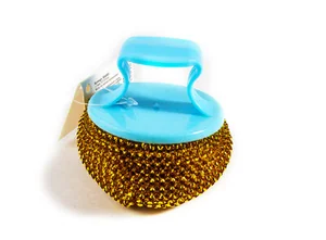 Mallony Губка для мытья посуды SM-06, с держателем (металл). 104465-SK