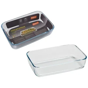 Mallony Форма для запекания CRISTALLINO, объем 0,9 л, из боросиликатного стекла, прямоугол формы, без ручек. 005568-SK