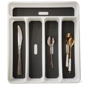 MALLONY Лоток для столовых приборов FORMA, 32,5*28,5*4,5 см (пластмасса). 105121-SK