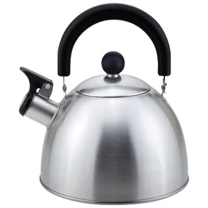 MALLONY Чайник GRANDE, объем 5 л, из нерж стали со свистком, с бакелитовой ручкой, матовый. 985619-SK