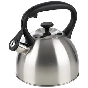 MALLONY Чайник POESIA объём 2,5 л из нержавеющей стали со свистком, матовый. 985617-SK