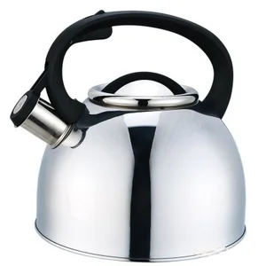 MALLONY Чайник из нерж стали со свистком Arte (зеркальная полировка) 2,5 л. 005177-SK