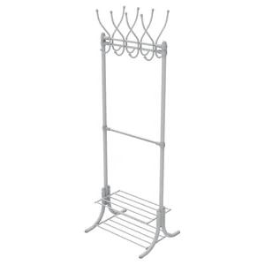 НИКА Вешалка гардеробная с полками ВГП60-8/МС матовый серый