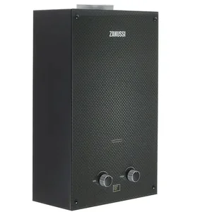 ZANUSSI Колонка газовая GWH 10 Fonte Glass Carbon