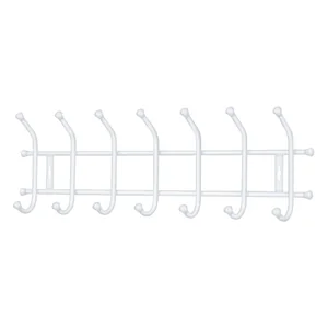 НИКА Вешалка настенная 680х215 мм 7 крючков ВНТ7/МБ матовый белый