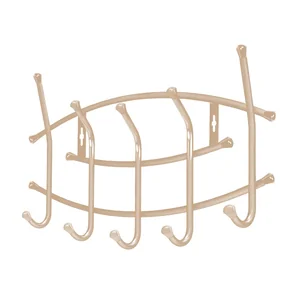 НИКА Вешалка настенная ВНП3/БЖ бежевый металлик