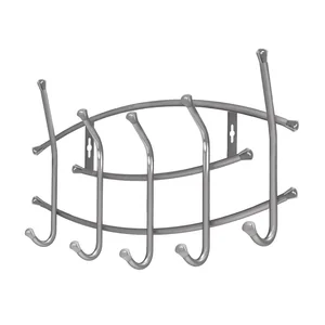 НИКА Вешалка настенная ВНП3/МС матовый серый