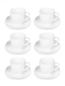 LUMINARC Набор чайный Basic белый, 12предметов, 220мл Q5853