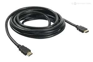 Buro Кабель аудио-видео 5м. черный