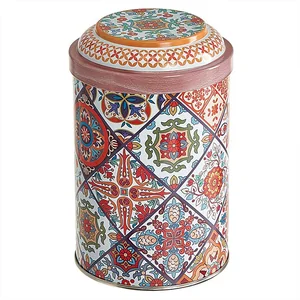 DELTA Банка жестяная Времена года (оранжевая) 1,1 л Ц99h145v110-01964