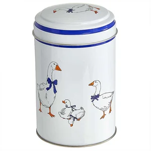 DELTA Банка жестяная Гуси 1,1 л Ц99h145v110-01340