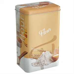 DELTA Банка жестяная Мука 2,7 л П135*95h215v270-02024