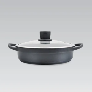 MAESTRO Кастрюля Shallow (Cast) ст.кр. 2-х сл.ант.покр. 3,8л 4328-S