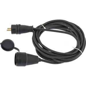 Denzel Удлинитель электрический силовой, 20 м, 1 розетка, КГ 3 х 1.5 мм, 16 А, тип УХЗ-16, Россия 96031