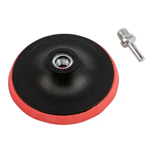 Сибртех Насадка для дрели и УШМ с липучкой, 125 мм, с адаптером c М14 на d8 76235