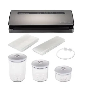 REDMOND Вакуумный упаковщик RVS-M021 серый металлик