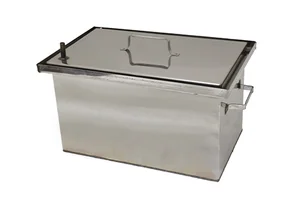 KUKMARA Коптильня двухъярусная 500/300/300(нерж.ст, 1,5мм) кн23