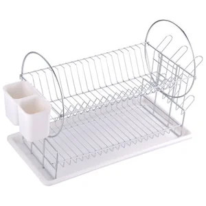 MALLONY Сушилка для посуды двухуровневая настольная DR-1, размер:50*23*36см. 310851-SK
