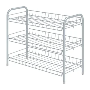 НИКА Этажерка для обуви ЭТ5/МС матовый серый