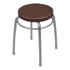 НИКА Табурет Элит ТЭЛ1/К коричневый