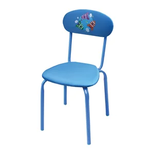 НИКА Стул детский СТУ6/9 с ракетами (синий)