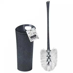 DELTA Набор для туалета Stone высокий (ершик + подставка) SC340811026 темный камень