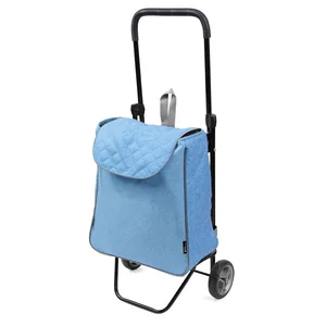 Haushalt Сумка хозяйственная на колёсах СХ1С/СД джинс синий