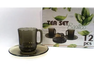 PASABAHCE Набор чайный 12 пр. BASILICO Дымка 62069