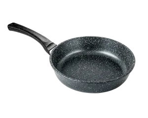 ГОРНИЦА Сковорода 260/70 мм несъемная ручка (софт тач), без крышки, серия Гранит Induction Ис2651аг