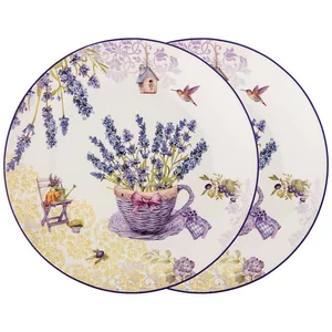 Lefard Набор Тарелок Закусочных Прованс Лаванда 2 Пр. 20,5 См 104-587н